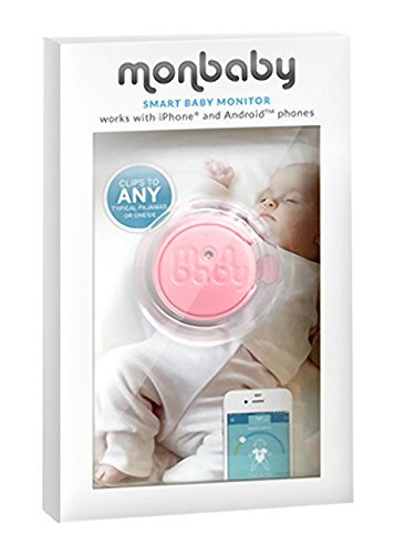 MonBaby Smart Baby Monitor, Rosa - 20 gr